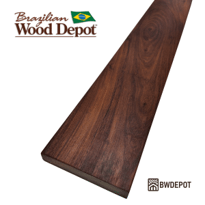 Ipe 5/4×6 solid decking board showing fine grain and smooth finish for premium Ipe Hardwood Decking.