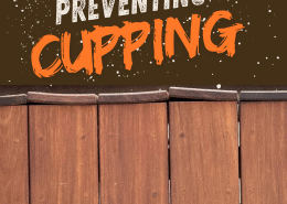 Cover Photos for Blog showing Ipe Deck boards that are slightly cupped due to airflow restriction