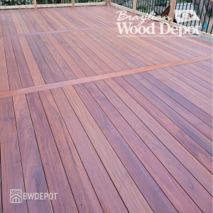 Cumaru 5/4x6 deck installation with uniform grain patterns and smooth hardwood finish.