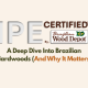 Blog Images 4 X 3.33 In 1 80x80 IPE Certified by Brazilian Wood Depot graphic with headline “A Deep Dive Into Brazilian Hardwoods (And Why It Matters)” on a neutral background.