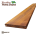 Garapa 1x6 grooved decking board made from Brazilian hardwood for hidden clip fastening