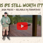Ipe decking in 2026 showing price changes and alternatives on a hardwood deck
