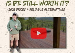 Ipe decking in 2026 showing price changes and alternatives on a hardwood deck