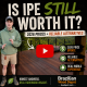Ipe decking price update and hardwood alternatives shown on a premium Brazilian hardwood deck with real-world outdoor installation examples.