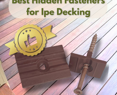 Best Hidden Fasteners for Ipe Decking Clip Comparison