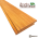 Garapa RainScreen siding board with hidden fastener profile from Brazilian Wood Depot