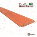 Cumaru RainScreen Siding board profile manufactured from premium Brazilian hardwood