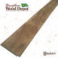 Brown Balau hardwood RainScreen siding board for exterior cladding