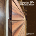 Close-up of Tigerwood RainScreen Siding hidden-fastener installation and shadow reveal