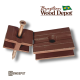 BWD Hidden Rain-Screen Siding Clips for Ipe siding and Brazilian hardwood rain-screen siding systems from Brazilian Wood Depot